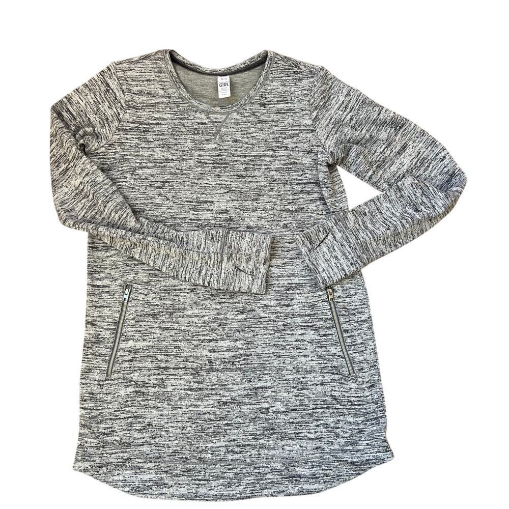 Athleta Girl Gray Marled Tunic Sweater Women's XL 14